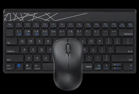 8000GT - Multi-mode wireless keyboard and mouse combo - Mini